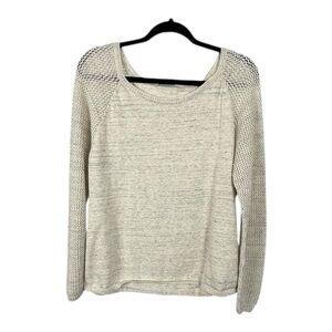 Columbia Cream Knit Sweater – Women’s Soft Knit Pullover | Size L